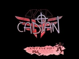 Sticker | cadiaN (Holo) | Antwerp 2022