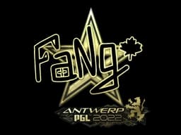 Sticker | FaNg (Gold) | Antwerp 2022