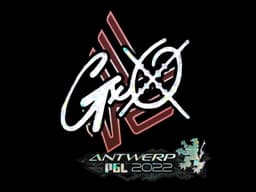 Sticker | gxx- (Glitter) | Antwerp 2022