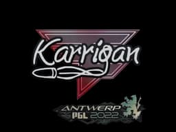 Sticker | karrigan | Antwerp 2022