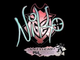 Sticker | NiKo (Holo) | Antwerp 2022