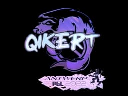 Sticker | qikert (Holo) | Antwerp 2022