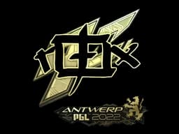 Sticker | rox (Gold) | Antwerp 2022