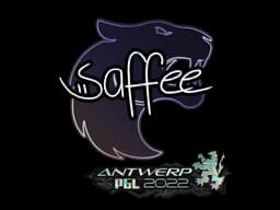 Sticker | saffee (Glitter) | Antwerp 2022