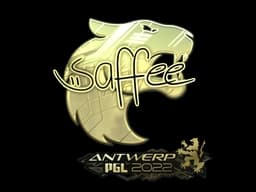 Sticker | saffee (Gold) | Antwerp 2022