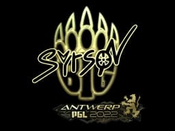 Sticker | syrsoN (Gold) | Antwerp 2022