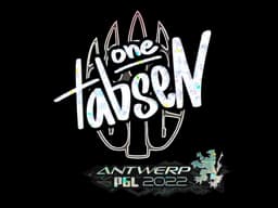 Sticker | tabseN (Glitter) | Antwerp 2022