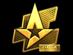 Sticker | Astralis (Gold) | Atlanta 2017