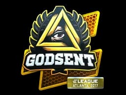 Sticker | GODSENT (Foil) | Atlanta 2017