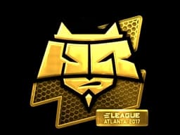 Sticker | HellRaisers (Gold) | Atlanta 2017