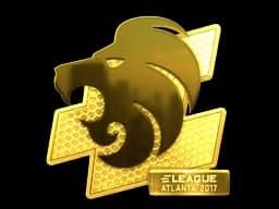 Sticker | North (Gold) | Atlanta 2017