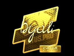 Sticker | byali (Gold) | Atlanta 2017