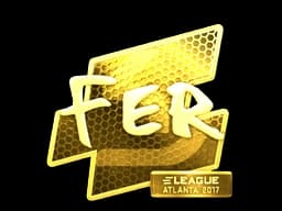 Sticker | fer (Gold) | Atlanta 2017