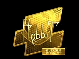 Sticker | Hobbit (Gold) | Atlanta 2017