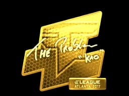 Sticker | kioShiMa (Gold) | Atlanta 2017