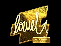 Sticker | loWel (Gold) | Atlanta 2017