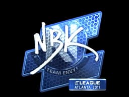 Sticker | NBK- (Foil) | Atlanta 2017