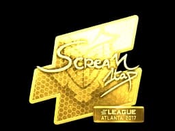 Sticker | ScreaM (Gold) | Atlanta 2017