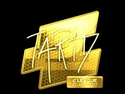 Sticker | tarik (Gold) | Atlanta 2017