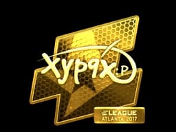 Sticker | Xyp9x (Gold) | Atlanta 2017