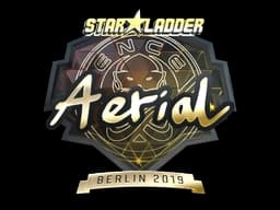 Sticker | Aerial (Gold) | Berlin 2019