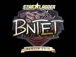 Sticker | BnTeT (Gold) | Berlin 2019