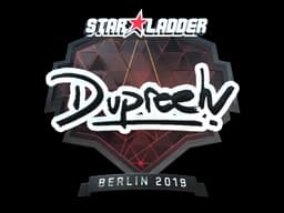 Sticker | dupreeh (Foil) | Berlin 2019