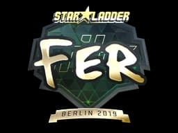 Sticker | fer (Gold) | Berlin 2019