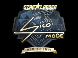 Sticker | Sico (Gold) | Berlin 2019