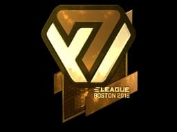 Sticker | Avangar (Gold) | Boston 2018