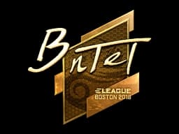 Sticker | BnTeT (Gold) | Boston 2018