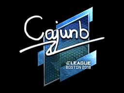 Sticker | cajunb (Foil) | Boston 2018