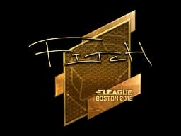 Sticker | fitch (Gold) | Boston 2018