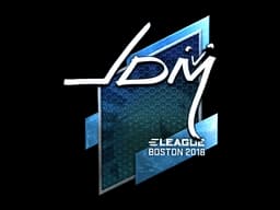 Sticker | jdm64 (Foil) | Boston 2018