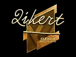 Sticker | qikert (Gold) | Boston 2018