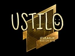 Sticker | USTILO (Gold) | Boston 2018