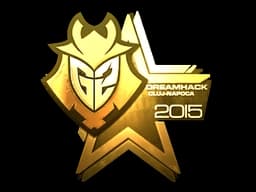 Sticker | G2 Esports (Gold) | Cluj-Napoca 2015