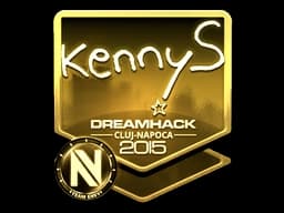 Sticker | kennyS (Gold) | Cluj-Napoca 2015