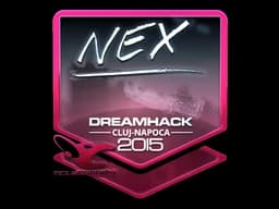 Sticker | nex (Foil) | Cluj-Napoca 2015