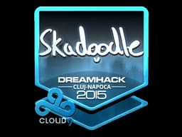 Sticker | Skadoodle (Foil) | Cluj-Napoca 2015