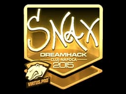 Sticker | Snax (Gold) | Cluj-Napoca 2015