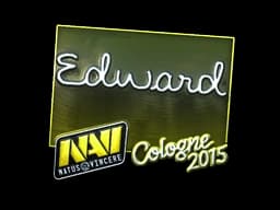 Sticker | Edward (Foil) | Cologne 2015