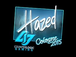 Sticker | hazed (Foil) | Cologne 2015