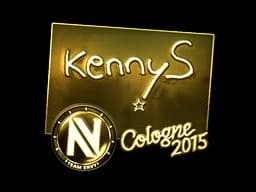 Sticker | kennyS (Gold) | Cologne 2015