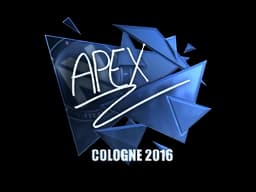 Sticker | apEX (Foil) | Cologne 2016