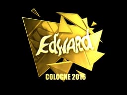 Sticker | Edward (Gold) | Cologne 2016