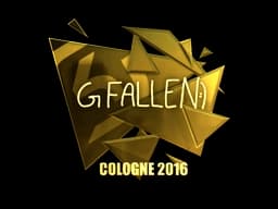 Sticker | FalleN (Gold) | Cologne 2016