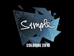 Sticker | s1mple | Cologne 2016