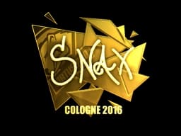 Sticker | Snax (Gold) | Cologne 2016