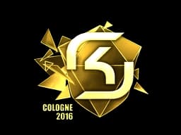 Sticker | SK Gaming (Gold) | Cologne 2016